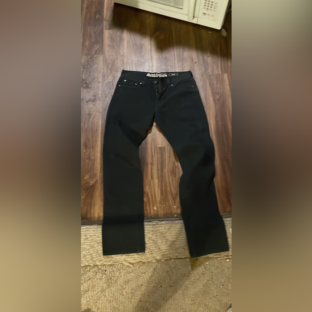Old Navy Black Denim Slim Jeans w30 l32